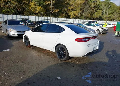 2016 Dodge Dart Gt Sport Blacktop z USA, uszkodzony, nr VIN 1C3CDFGB7GD823656